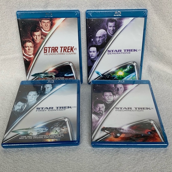 NEW SEALED 4 Star Trek Blu-Ray movies - Picture 7 of 7